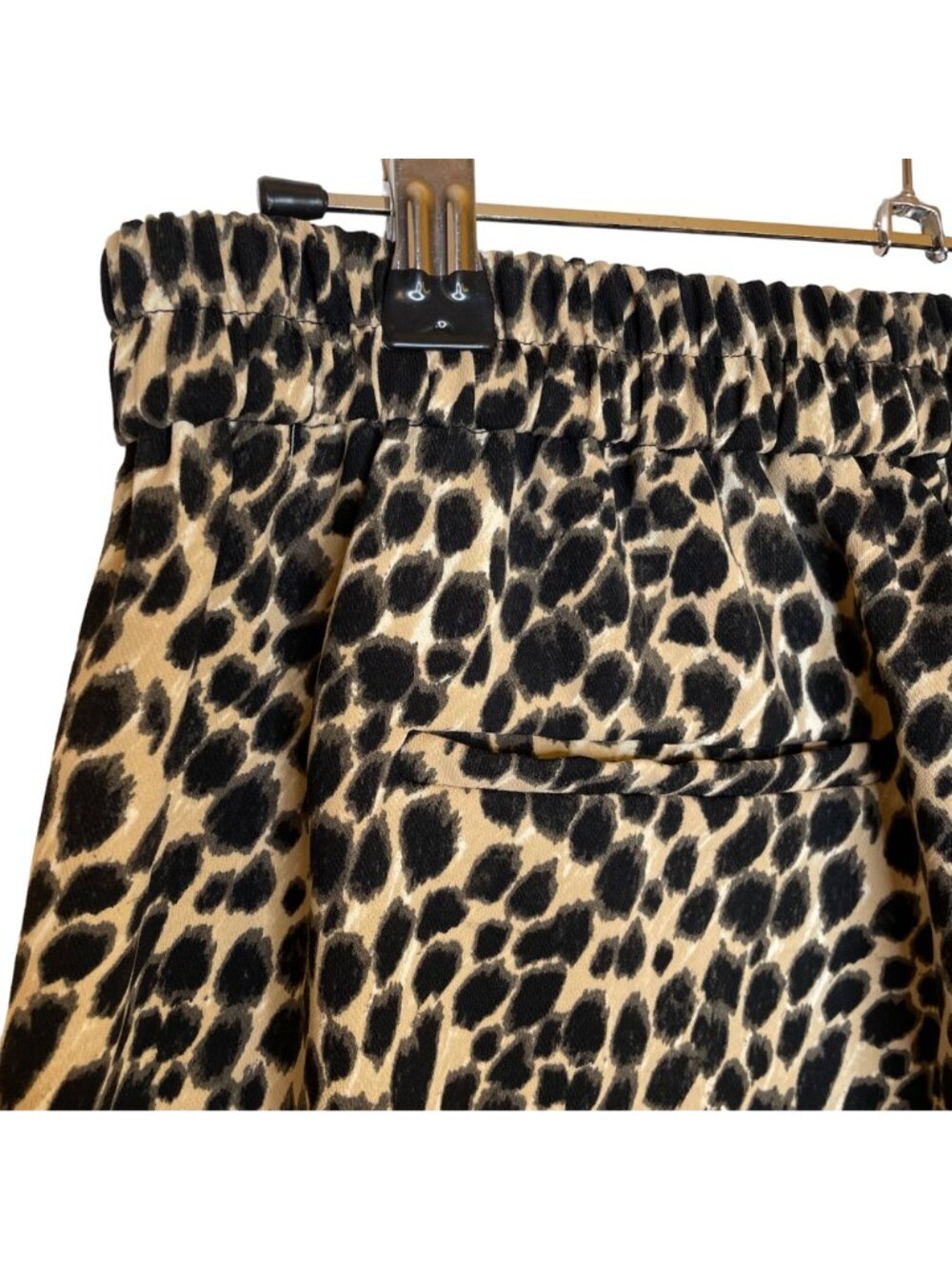 J. Crew Factory Leopard Wide Leg Crop Jamie Pant, 6 - Picture 6 of 10